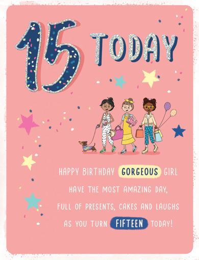 Picture of 15 TODAY BIRTHDAY CARD